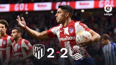 Luis Suárez - Luis Suárez devuelve al Atlético un punto que tenía perdido - allspain.info