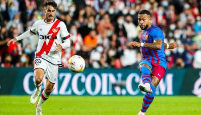 Ла Лига: «Барселона» продолжает терять пункты, проиграв «Райо Вальекано» - ukrinform.ru - Испания - Мадрид