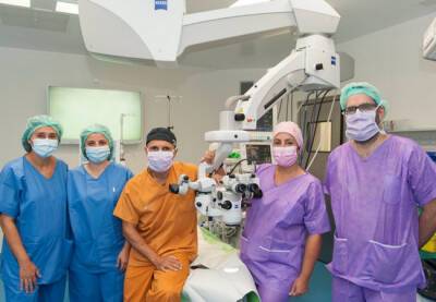 Уникальная операция по восстановлению функции роговицы в госпитале Беллвитге, Оспиталет-де-Льобрегат - catalunya.ru - Испания