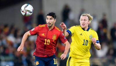 Альваро Морат - Испания победила Швецию и вышла на чемпионат мира-2022 с первого места группы B - sportarena.com - Испания - Швеция