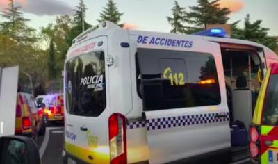Автомобиль сбил детей возле школы в Мадриде - noticia.ru - Мадрид