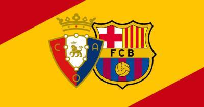Осасуна - Барселона: смотреть онлайн видеотрансляцию матча Ла Лиги - terrikon.com - Испания