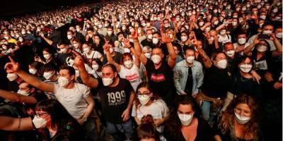 Albert Gea - Экспериментальный концерт в Барселоне: массовой вспышки COVID-19 не произошло - nv.ua - Украина - Испания