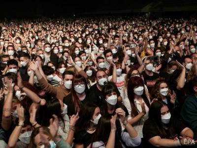 Эксперимент с концертом на 5 тыс. человек в Испании прошел успешно. COVID-19 заболели только шесть человек - gordonua.com - Украина - Испания - Палау
