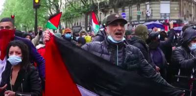 Гонсалес Лайя - В Испании прошли акции в поддержку Палестины - noticia.ru - Испания - Израиль - Палестина