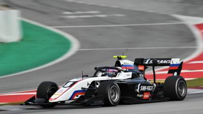 Александр Смоляр - Смоляр прокомментировал аварию во второй гонке Формулы 3 в Испании - autosport.com.ru - Испания - Сша
