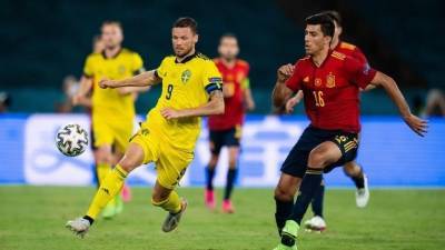Виктор Линделеф - Ничья: Испания и Швеция без голов сыграли в матче Евро-2020 - 5-tv.ru - Испания - Санкт-Петербург - Севилья - Швеция