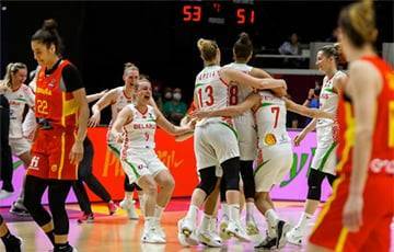 Женская сборная Беларуси победила команду Испании в стартовом матче на ЧЕ-2021 по баскетболу - charter97.org - Испания - Словакия - Белоруссия - Швеция - Беларусь