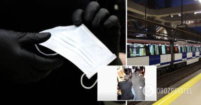 В Испании в метро медику выбили глаз из-за замечания об отсутствии маски, видео - obozrevatel.com - Испания - Мадрид - Madrid