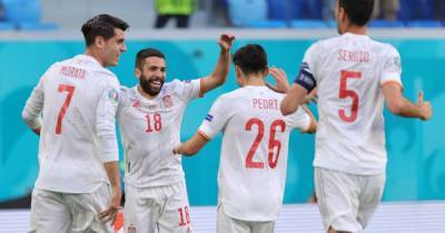 Сборная Испании обыграла Швейцарию в серии пенальти и вышла в 1/2 Евро-2020 (видео голов) - focus.ua - Украина - Испания - Санкт-Петербург - Швейцария