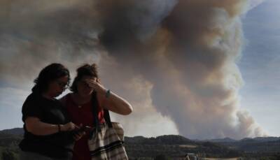 В нескольких регионах Испании бушуют лесные пожары - ukrinform.ru - Испания - Вильяррас