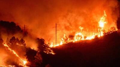 В трех регионах Испании вспыхнули лесные пожары - ru.slovoidilo.ua - Украина - Испания - населенный пункт Льетор