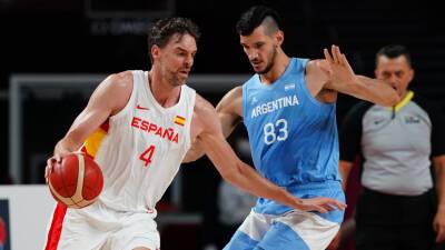 Рика Рубио - Испания обыграла Аргентину на олимпийском баскетбольном турнире - russian.rt.com - Испания - Словения - Аргентина - Япония - Токио