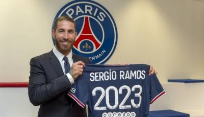 Серхио Рамос - Серхио Рамос официально стал футболистом «ПСЖ» - ukrinform.ru - Испания - Франция - Мадрид - Реал Мадрид