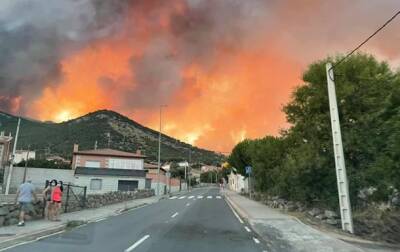 В Испании из-за пожаров эвакуированы сотни людей - korrespondent.net - Украина - Испания