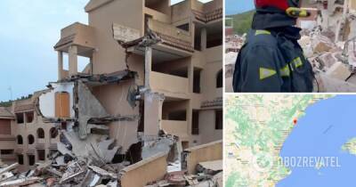 Обрушение дома в Испании: спасатели ищут людей под завалами - фото и видео - obozrevatel.com - Испания