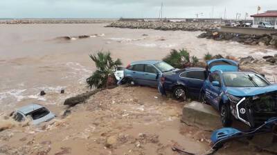 Разрушительное наводнение в Испании попало на видео - tvc.ru - Испания - Мадрид