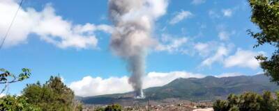 На острове Пальма в Испании началось извержение вулкана - runews24.ru - Испания - населенный пункт Эль-Пасо
