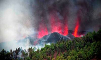 Остров Пальма. Поток лавы из вулкана продвигается со скоростью 700 метров в час - allspain.info - Испания