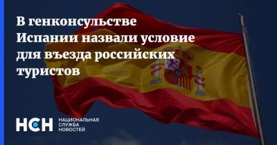 В генконсульстве Испании назвали условие для въезда российских туристов - nsn.fm - Испания - Москва - Евросоюз