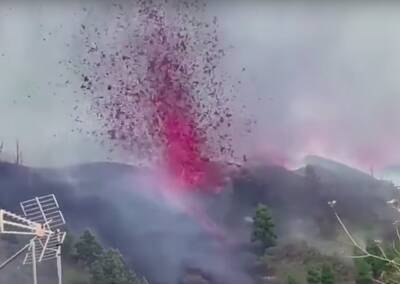Рядом с извержением вулкана на Канарах приостановлено судоходство - noticia.ru - населенный пункт Эль-Пасо