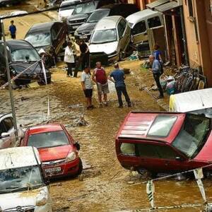 Из-за ливней в Испании произошло масштабное наводнение. Видео - reporter-ua.com - Испания