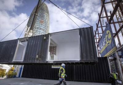 Ада Колау - В Барселоне начинаются строительные работы второго дома из грузовых контейнеров - catalunya.ru - Испания