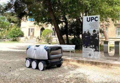 Новый испанский робот-курьер может преодолевать препятствия в виде лестниц - catalunya.ru - Испания - Эсплугес-Де-Льобрегат