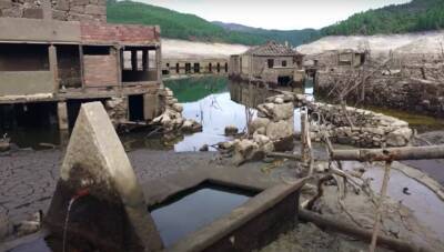 На севере Испании из-под воды показалась затопленная деревня - noticia.ru - Испания - Португалия