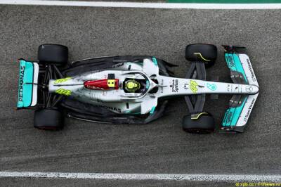 Льюис Хэмилтон - Джордж Расселл - В Mercedes готовят крупное обновление W13 к Барселоне - f1news.ru