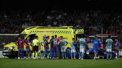 Пьер-Эмерик Обамеянга - В «Барселоне» рассказали о состоянии Араухо, потерявшего сознание во время матча - russian.rt.com - Испания