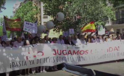 В Мадриде прошёл многотысячный митинг против абортов - noticia.ru - Испания - Мадрид