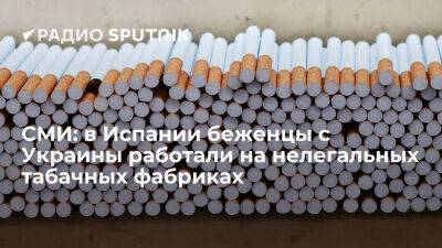 СМИ: в Испании ликвидировали три нелегальные табачные фабрики - ria.ru - Украина - Испания - Москва - Севилья