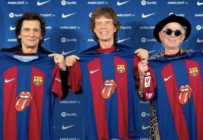 «The Rolling Stones» представили футболку FC «Barcelona» со своим логотипом - catalunya.ru - Испания - Мадрид