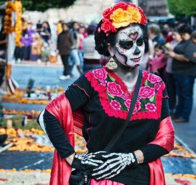 Парад по Рамбле в честь мексиканского Дня мертвых - espanarusa.com - Испания - Мексика
