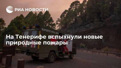 Antena 3: на Тенерифе эвакуировали три тысячи человек из-за природных пожаров - ria.ru - Испания - Москва - Тенерифе