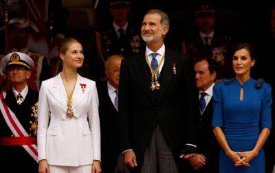 король Фелип - королева Летиция - Принцесса Леонор присягнула на верность Испании - korrespondent.net - Украина - Испания - Бельгия