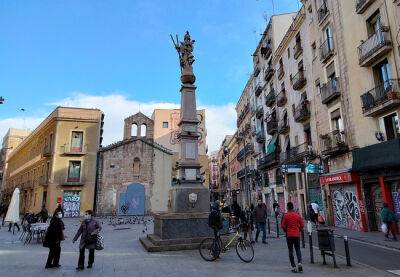 Где находится самый старинный памятник в Барселоне - catalunya.ru - Испания - Santa