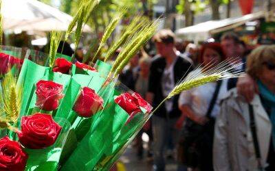 Флористы в Испании рассчитывают продать около шести миллионов роз на Сан-Жорди - allspain.info - Испания - Голландия - Эквадор - Колумбия - Монтсеррат