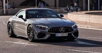 В Испании заметили новейший спорткар Mercedes за $230 000 на украинских номерах (фото) - focus.ua - Украина - Испания - Одесса - Барселона - Львовская обл.