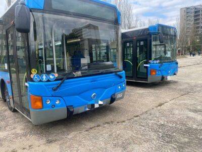 Мадрид подарил Херсону более 30 автобусов - epravda.com.ua - Украина - Мадрид - Евросоюз - Херсон