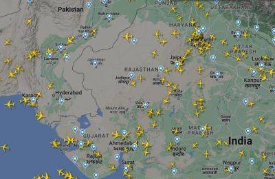 Из-за плохой погоды A321neo вошел в воздушное пространство Пакистана - allspain.info - Индия - Пакистан - Мумбаи - Дели