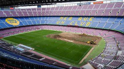 Наблюдать за ремонтными работами на стадионе Camp Nou - espanarusa.com - Испания - Барселоны