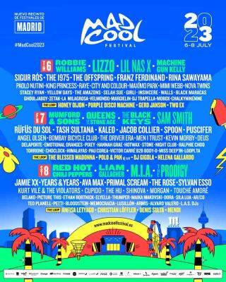 Mad Cool Festival 2023 - allspain.info - Испания - Сша - Мадрид - Madrid