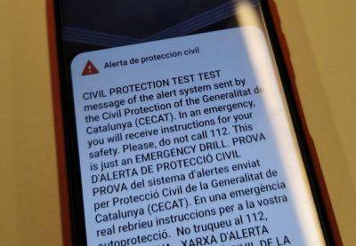 14 сентября все владельцы смартфонов Барселоны получат срочное сообщение от Женералитета - catalunya.ru - Испания