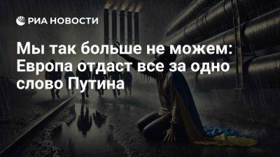 Владимир Путин - Олаф Шольц - Мы так больше не можем: Европа отдаст все за одно слово Путина - ria.ru - Украина - Россия - Евросоюз - Германия