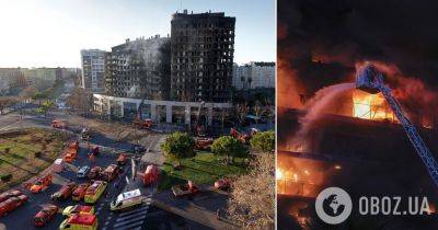 Пожар в Валенсии – в Испании в огне погибли 10 человек, в городе объявили траур – фото | OBOZ.UA - obozrevatel.com - Испания - Англия