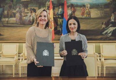 Армения и Испания заключили соглашение о сотрудничестве в области спорта - catalunya.ru - Испания - Армения