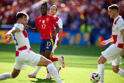 Испания прервала серию из 136 официальных матчей, в которых имела преимущество по владению мячом - bombardir.ru - Испания - Германия - Хорватия