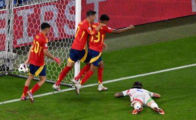 Евро-2024. Испания победила Италию (1:0) благодаря автоголу - bombardir.ru - Италия - Испания - Албания - Хорватия